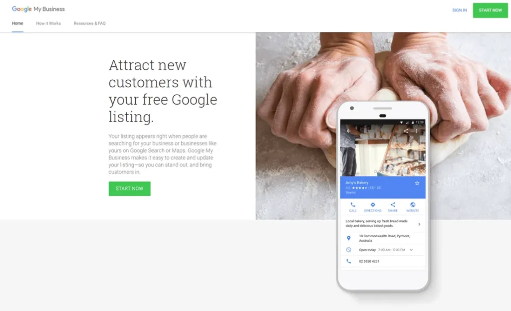 How Local SEO Can Help Small Businesses Get More Customers - ResultWise Digital Marketing Agency google my business homepage preview.png