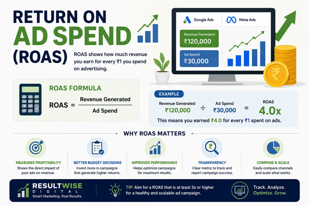 Stop Chasing Likes: 7 Digital Marketing Metrics That Actually Grow Your Business - ResultWise Return On Ads